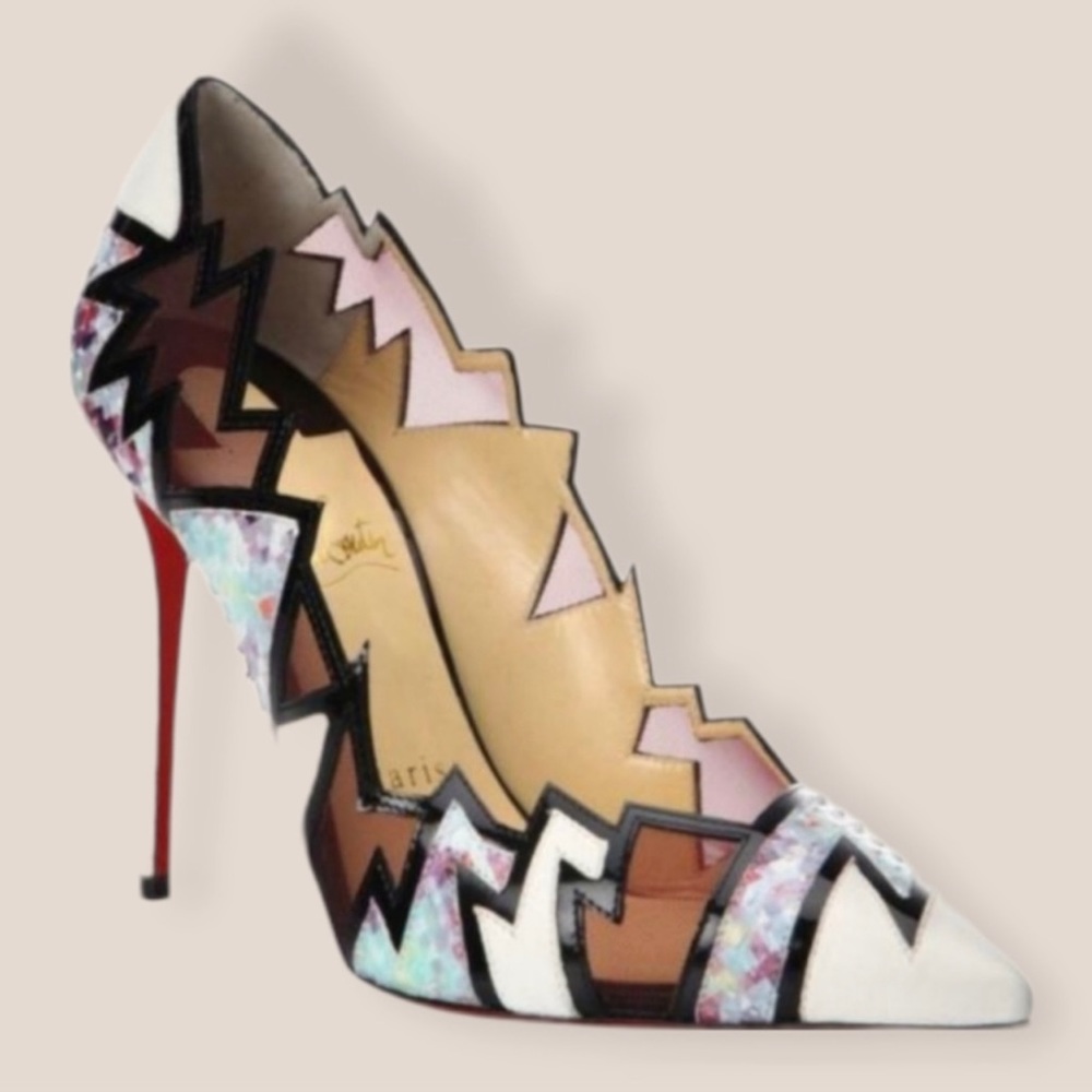 7.5 Louboutin Explorete heel